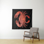 Art-Krabbe Wandteppich (Beispiel)