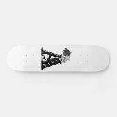 Art KSZP Logo mit Golem - Gargoyle Skateboard (Horizontal)