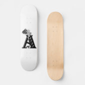 Art KSZP Logo mit Golem - Gargoyle Skateboard (Vorderseite)