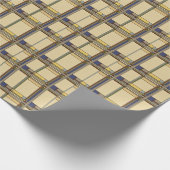 Art & Kunsthandwerk: Geometrisches Muster Geschenkpapier (Ecke)