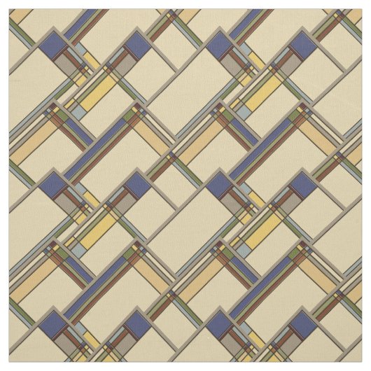 Art & Kunsthandwerk: Geometrisches Muster Stoff (Muster)