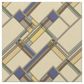 Art & Kunsthandwerk: Geometrisches Muster Stoff (Nahaufnahme)