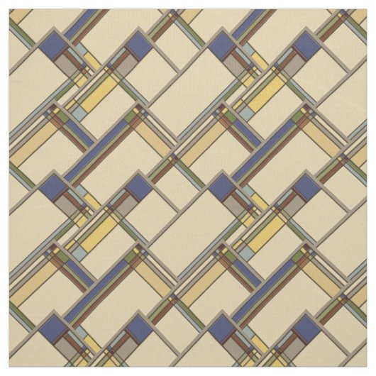 Art & Kunsthandwerk: Geometrisches Muster Stoff (Muster)