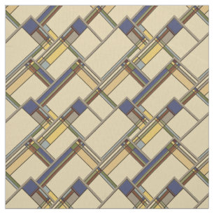 Art & Kunsthandwerk: Geometrisches Muster Stoff