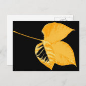 Art Leaf 12 Postkarte (Vorne/Hinten)