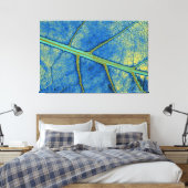 Art Leaf 5 Leinwanddruck (Insitu (Schlafzimmer))