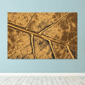 Art Leaf 8 Leinwanddruck (Insitu (Holzboden))