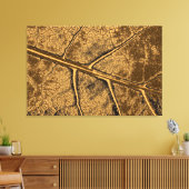 Art Leaf 8 Leinwanddruck (Insitu (Wohnzimmer))