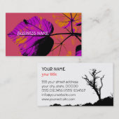 Art Leaf Business Cards 2 Visitenkarte (Vorne/Hinten)