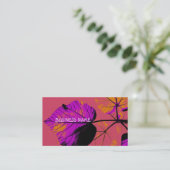 Art Leaf Business Cards 2 Visitenkarte (Stehend Vorderseite)