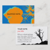 Art Leaf Business Cards Visitenkarte (Vorne/Hinten)