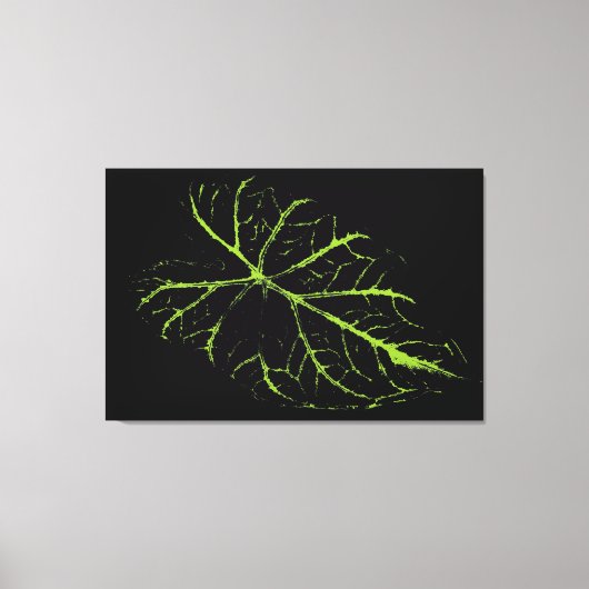 Art Leaf Herbst Leinwanddruck (Vorderseite)