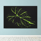 Art Leaf Herbst Leinwanddruck (Insitu (Holzboden))