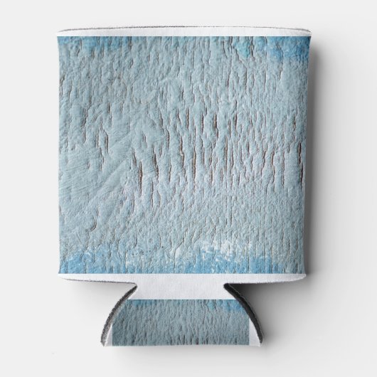 Art Leinwand blaue Textur Dosenkühler (Vorderseite)