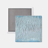 Art Leinwand blaue Textur Magnet (Vorderseite/Rückseite)