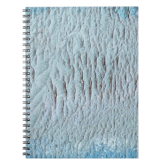 Art Leinwand blaue Textur Notizblock (Vorderseite)