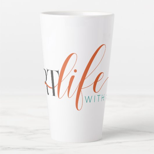 Art Life mit Kelli Latte Tasse (Vorderseite)