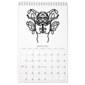 art line calendar kalender (Mär 2027)