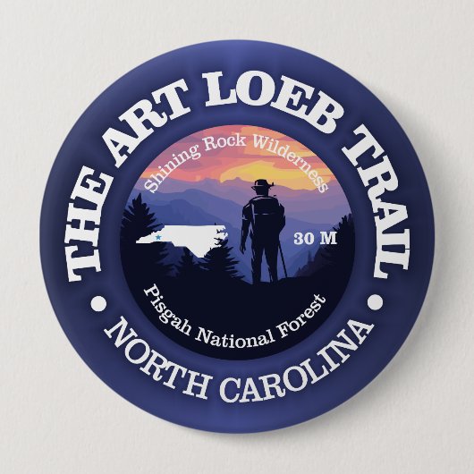 Art Loeb Trail (rd2) Button (Vorderseite)