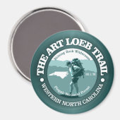Art Loeb Trail (T) Magnet (Vorderseite/Rückseite)