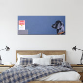 Art Lover Leinwanddruck (Insitu (Schlafzimmer))