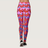 Art Lover Niedlich Tiger Leggings (Rückseite)