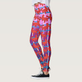 Art Lover Niedlich Tiger Leggings (Links)