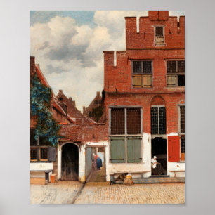 Art Lover verschenkt den Little Street Vermeer Poster