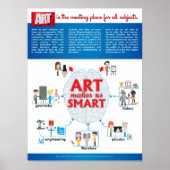 ART macht uns zu SMART Poster (Vorne)