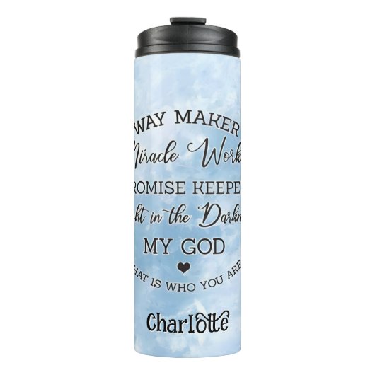 Art Maker: Gottes Attribute Thermosbecher (Vorderseite)