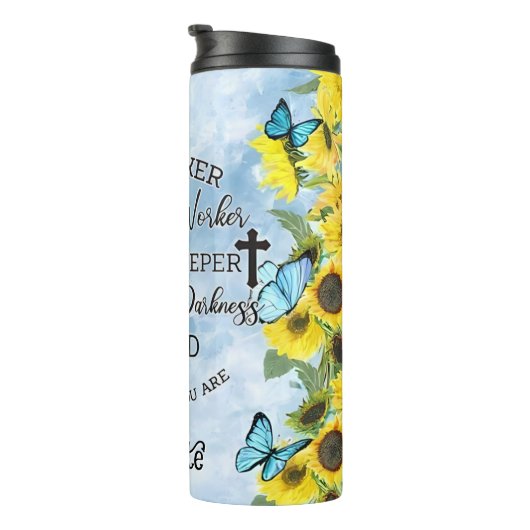 Art Maker: Gottes Attribute Thermosbecher (Nach rechts gedreht)