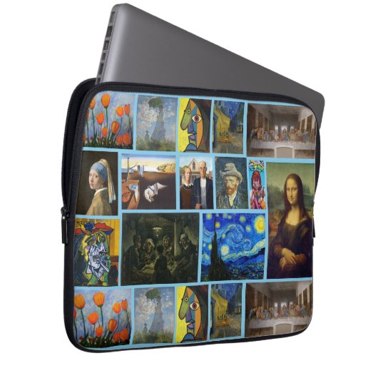 Art Masterpieces, Blue Laptopschutzhülle (Vorne Rechts)