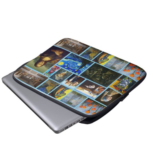Art Masterpieces, Blue Laptopschutzhülle (Vorne Knopf)