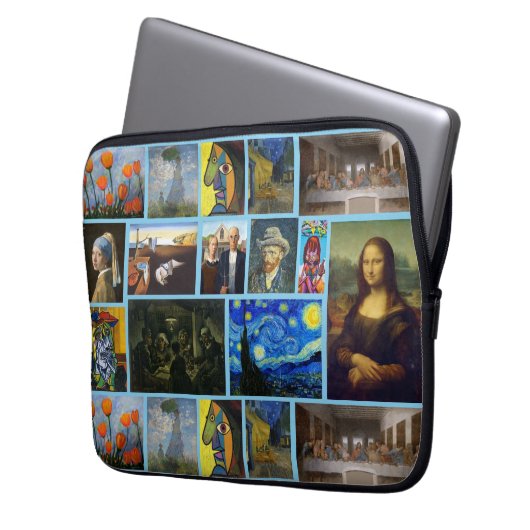 Art Masterpieces, Blue Laptopschutzhülle (Vorderseite Links)