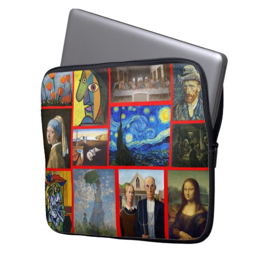 Art Masterpieces, Red Laptopschutzhülle (Vorderseite Links)