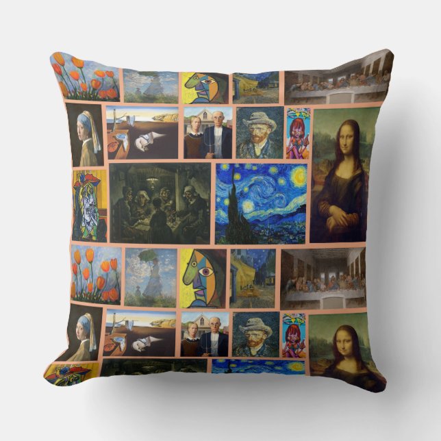 Art Masterpieces, Tan Kissen (Vorderseite)