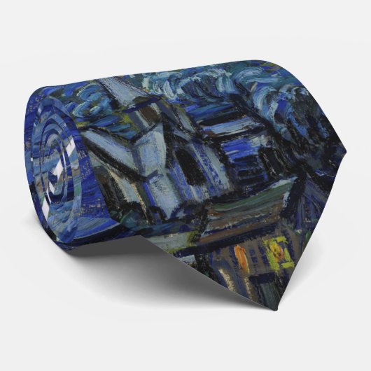 Art Meets Math, Van Gogh trifft Fibonacci Card Krawatte (Gerollt)