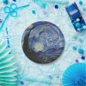 Art Meets Math, Van Gogh trifft Fibonacci Card Pappteller (Party)