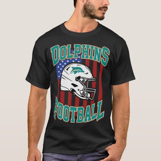Art - Miami Dolphins Classic T-Shirt (Vorderseite)