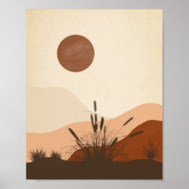 Art Minimaliste. Décoration murale Poster