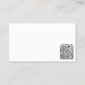 ART Minimalistisch Business Card MINI Visitenkarte (Vorderseite)