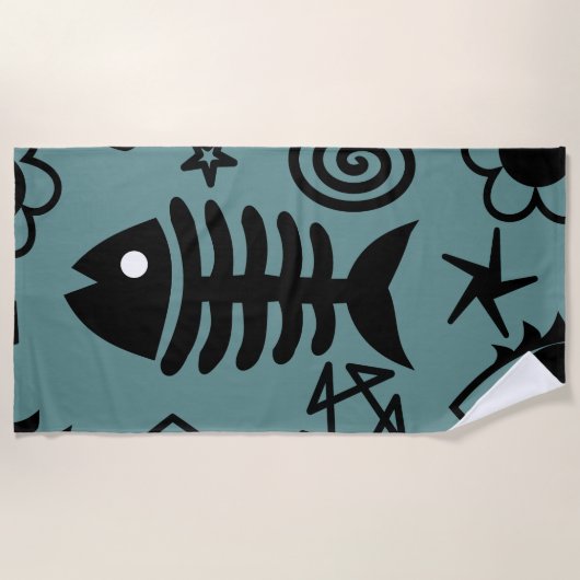 Art Mix Strandtuch (Vorderseite)