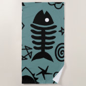 Art Mix Strandtuch (Vorderseite)