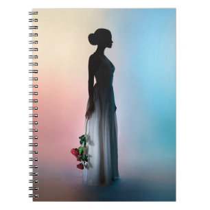 Art Modestudio Foto von wunderschönen Frauen Notizblock