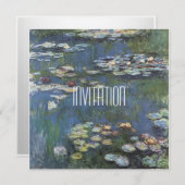 Art Monet Classic Einladung (Vorne/Hinten)