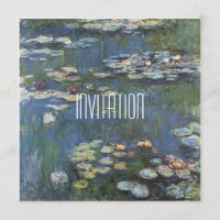 Art Monet Classic Einladung