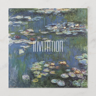 Art Monet Classic Einladung