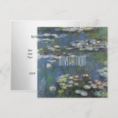 Art Monet Classic Einladung (Vorne/Hinten)