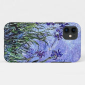 Art Monet Irises Case-Mate iPhone Hülle (Rückseite (Horizontal))
