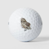 Art-Monogramm des Vogels Golfball (Vorderseite)